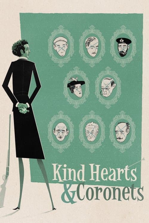 Постер «Kind Hearts and Coronets»