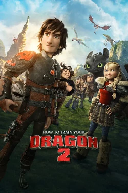 Постер «How to Train Your Dragon 2»